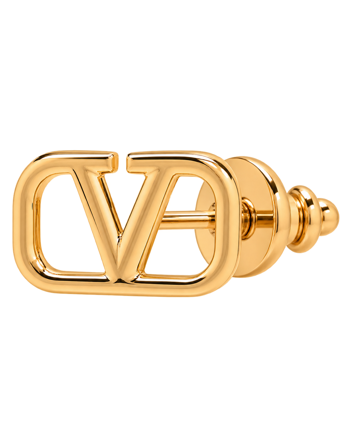 V Logo Earring