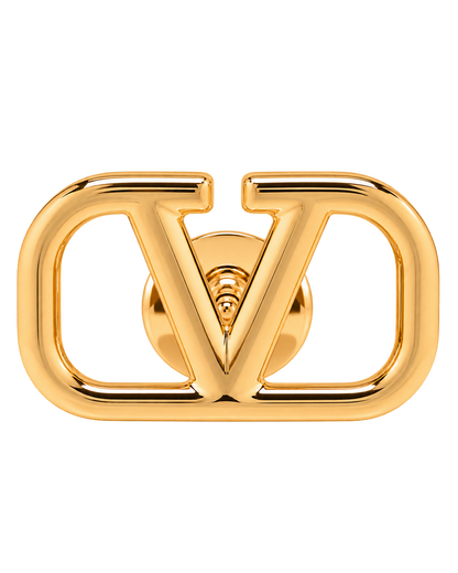 V Logo Earring