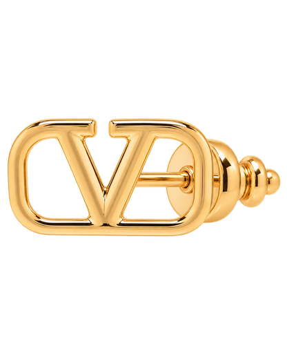 V Logo Earring