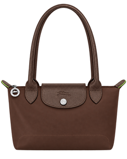 Le Pliage Green M Tote bag Mocha - Recycled canvas
