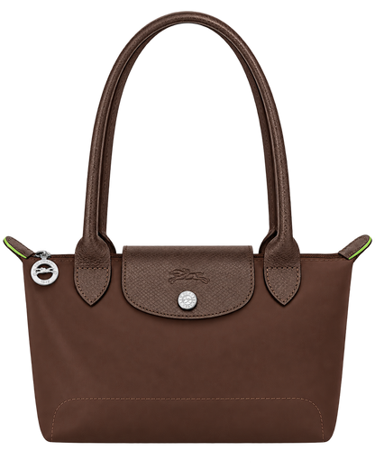 Le Pliage Green M Tote bag Mocha - Recycled canvas