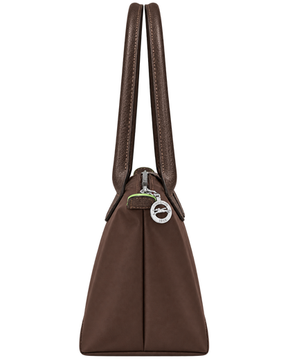 Le Pliage Green M Tote bag Mocha - Recycled canvas