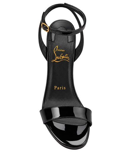Lipqueen 100 patent leather sandals