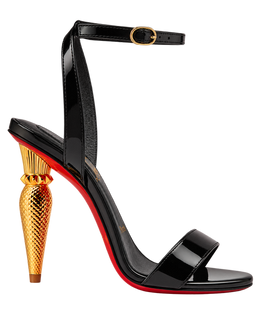 Lipqueen 100 patent leather sandals