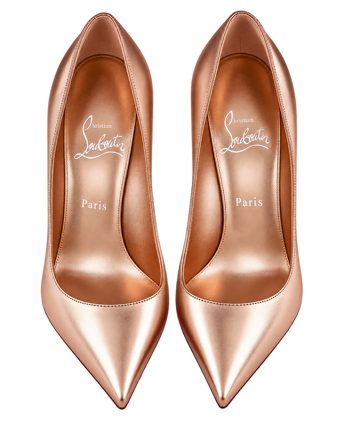 WOMEN'S KATE LEATHER PUMPS 100MM