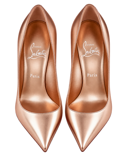 WOMEN'S KATE LEATHER PUMPS 100MM