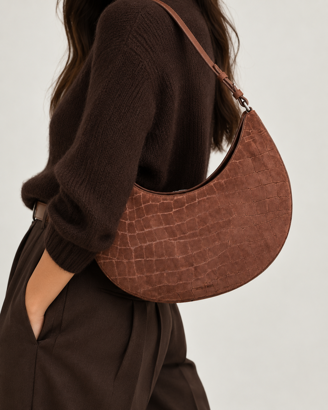 Jacquard Calisso Rond Hobo Bag