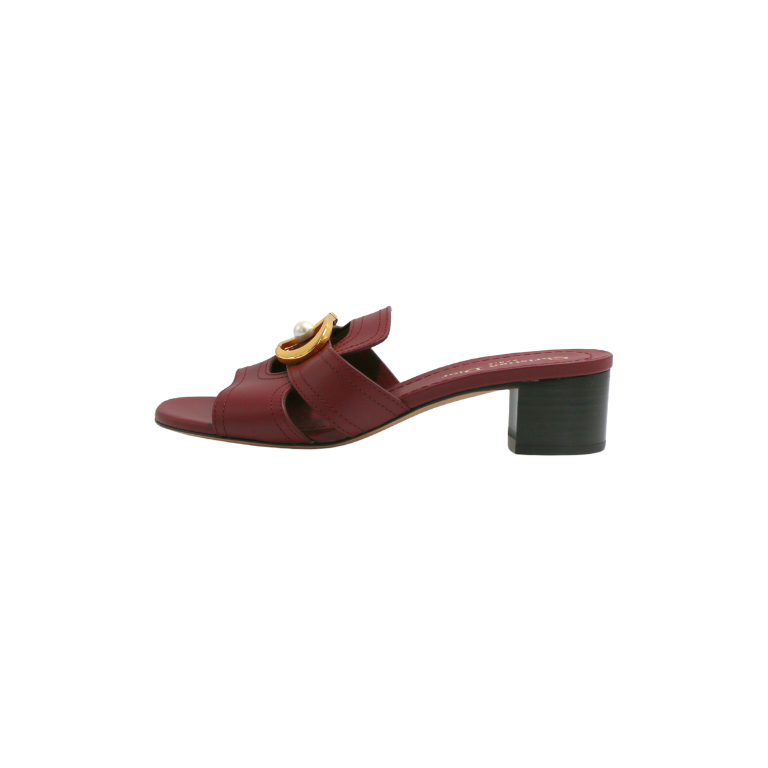 Christian Dior J'Adior Slingback Pump Ruby Red Technical Fabric