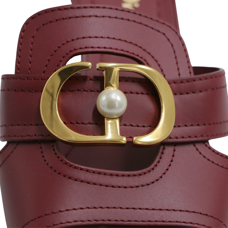 Christian Dior J'Adior Slingback Pump Ruby Red Technical Fabric