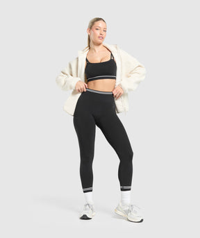 Gymshark Contrast Seamless Leggings - Black