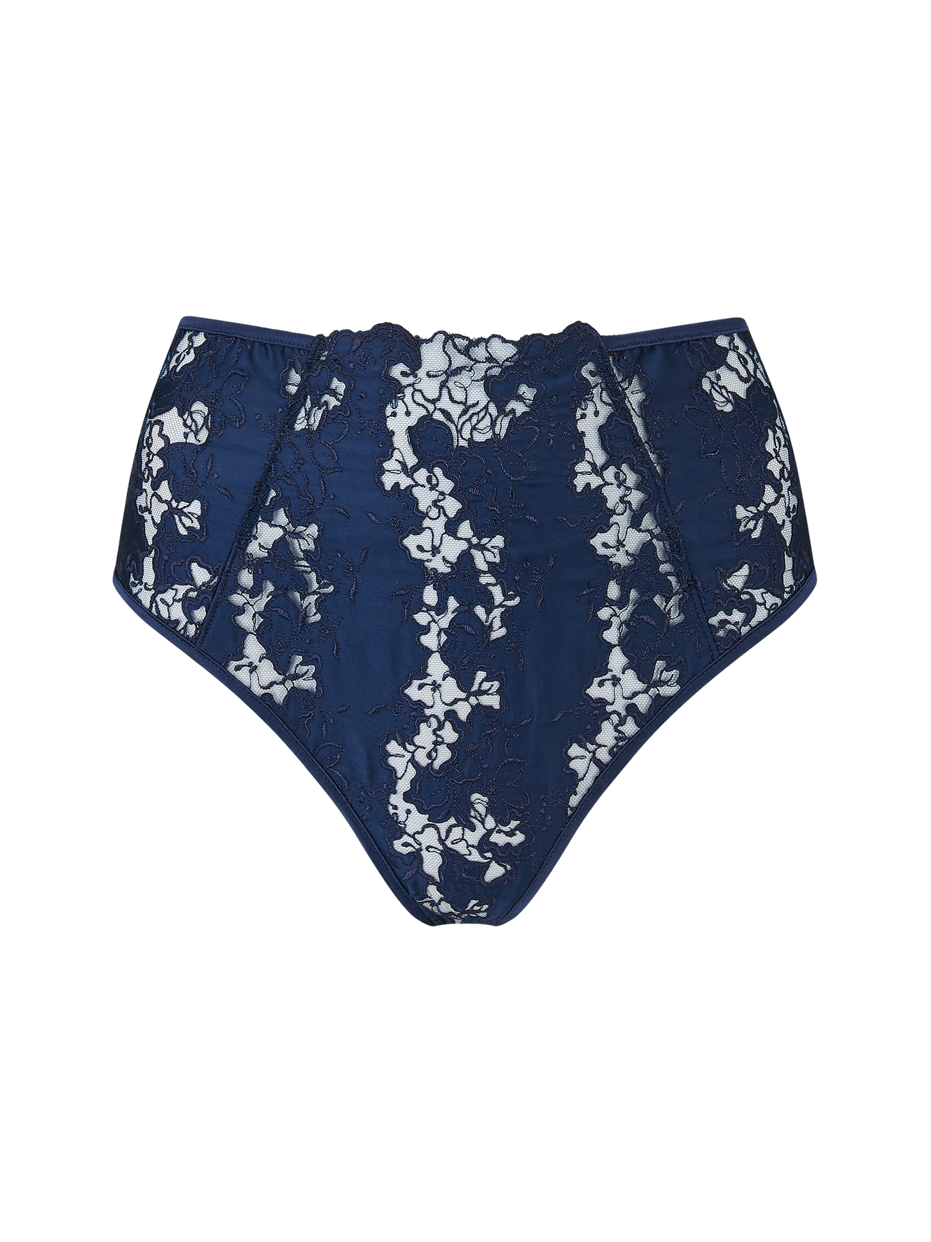 Coco de Mer Arella High Waisted Open Knicker