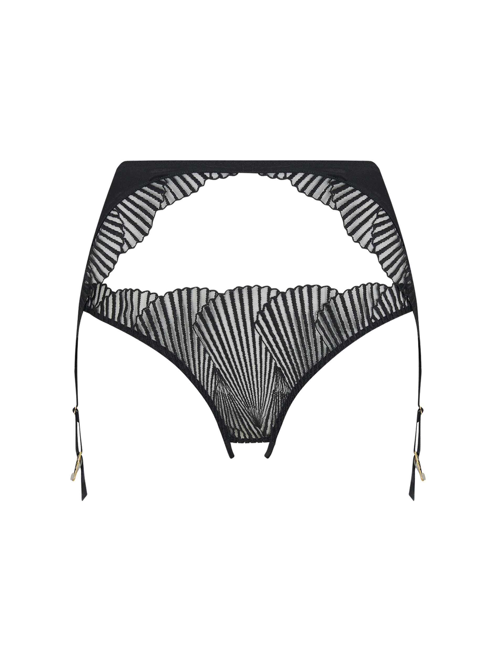 Coco de Mer Athena Open Suspender Knicker