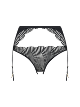 Coco de Mer Athena Open Suspender Knicker