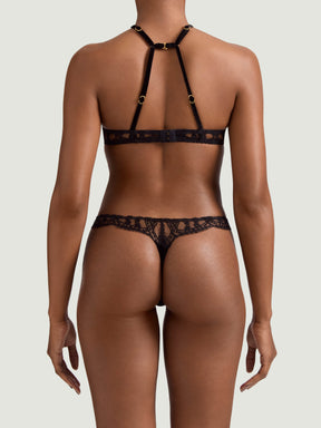 Coco de Mer Kiana Skirted Thong