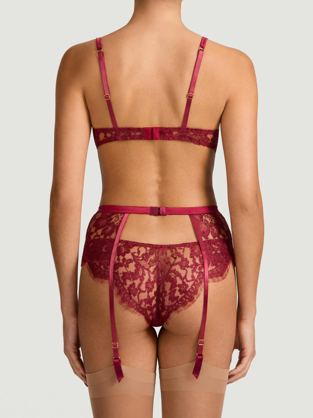 Coco de Mer Naraya Suspender Belt