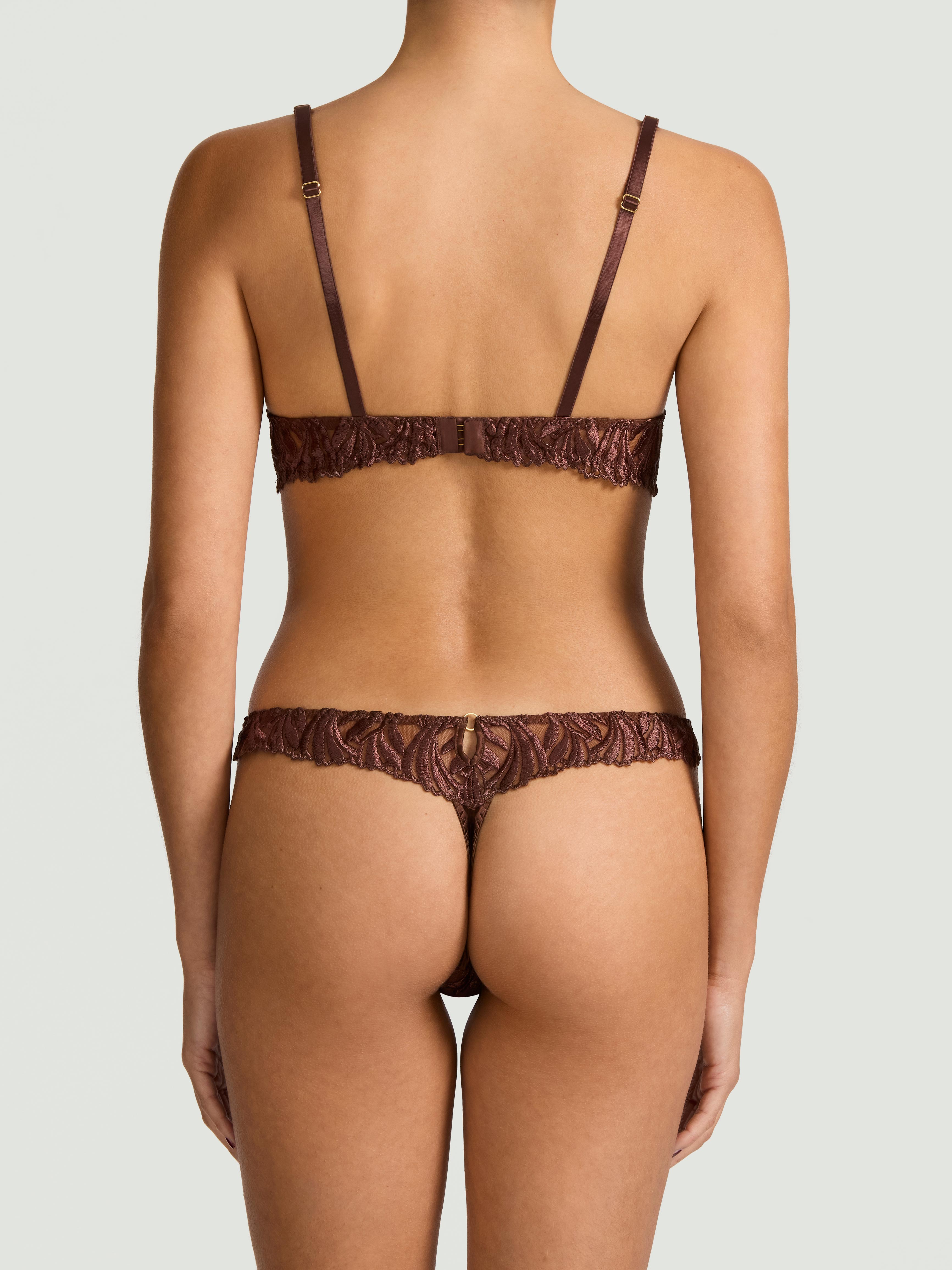 Coco de Mer Tamia Skirted Thong