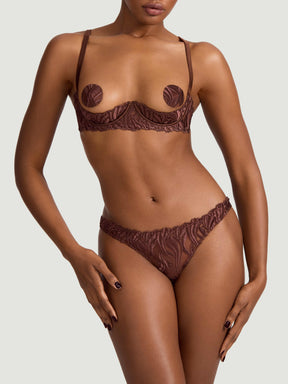 Coco de Mer Tamia Quarter Cup Bra