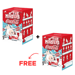 BUY 1 GET 1 FREE - Pop Mart Labubu The Monsters Coca-Cola Series Figure Blind Box Pack of 1+1