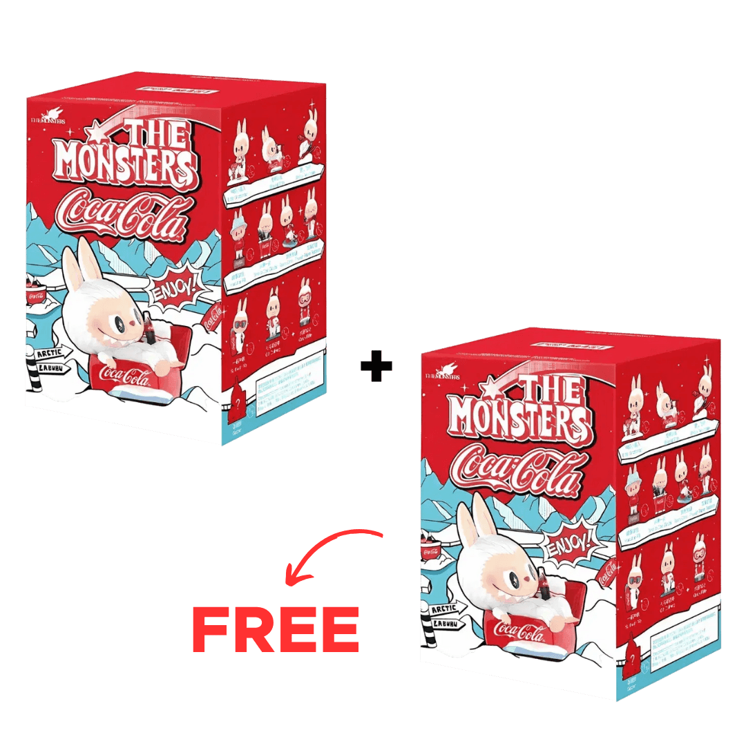 BUY 1 GET 1 FREE - Pop Mart Labubu The Monsters Coca-Cola Series Figure Blind Box Pack of 1+1