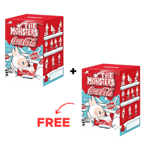 BUY 1 GET 1 FREE - Pop Mart Labubu The Monsters Coca-Cola Series Figure Blind Box Pack of 1+1