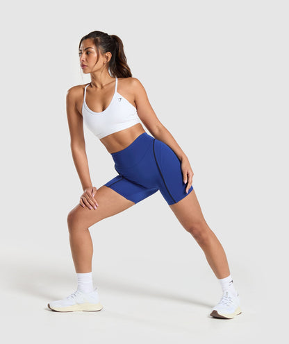 Gymshark Contour Shorts - Wave Blue/Black