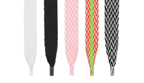 Slider Laces Zig Zag Black/White