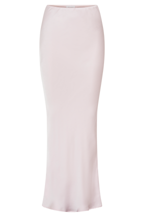 Violeta Satin Maxi Skirt - Fairy Floss Pink