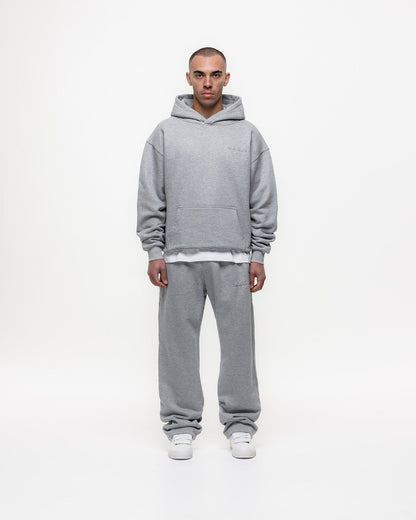 Magiri Core Puff Printed Hoodie in Grey