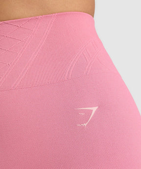 Gymshark Corset Seamless Leggings - Sunset Pink