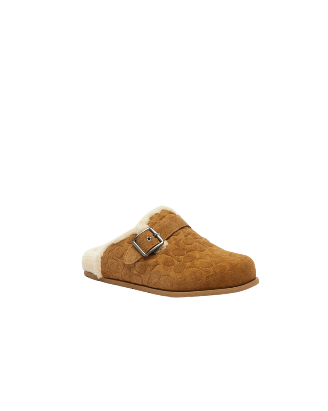 Buckle Clog In Signature Jacquard