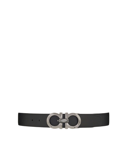 Reversible and adjustable Gancini belt