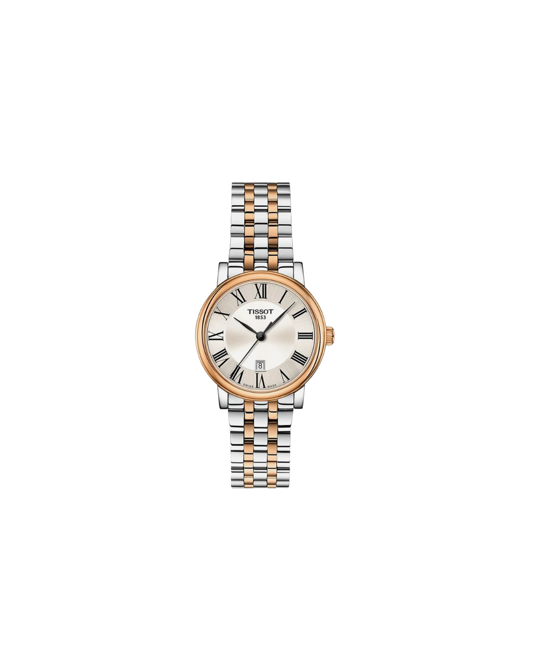 Tissot Carson Premium Lady Two-Tone Silver Dial 30mm
