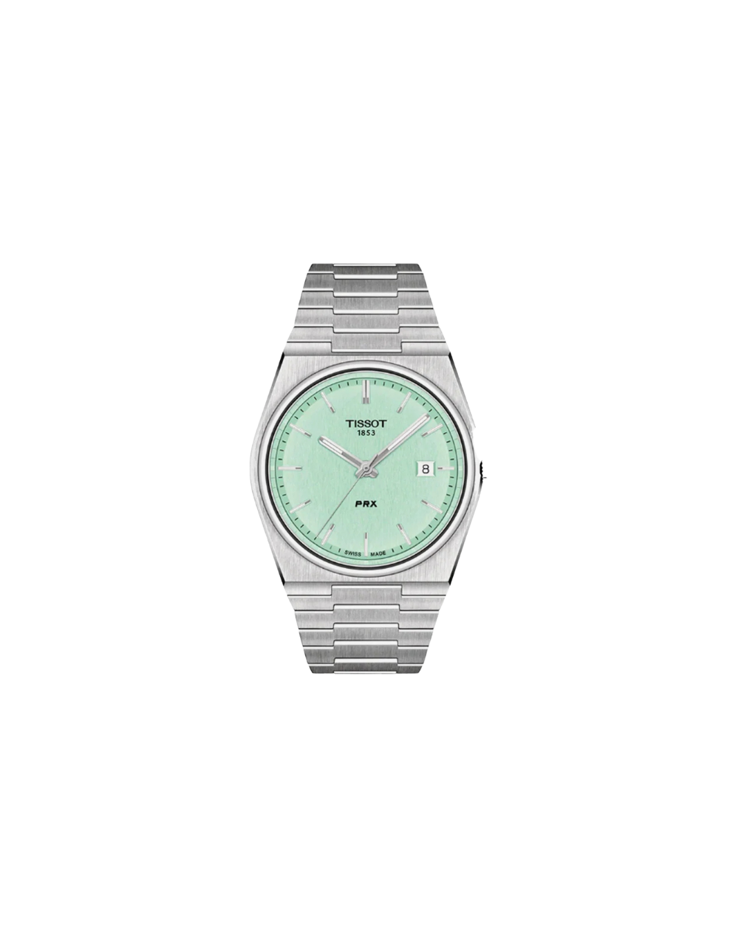 Tissot PRX T-Classic Green Dial Analog Stainless steel Watch