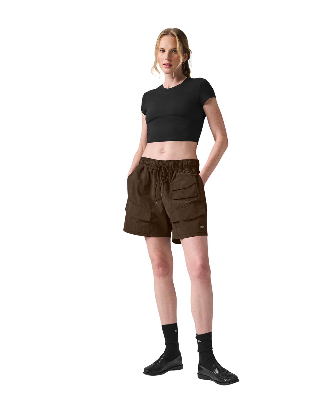 7" Crinkle Nylon Excursion Cargo Short