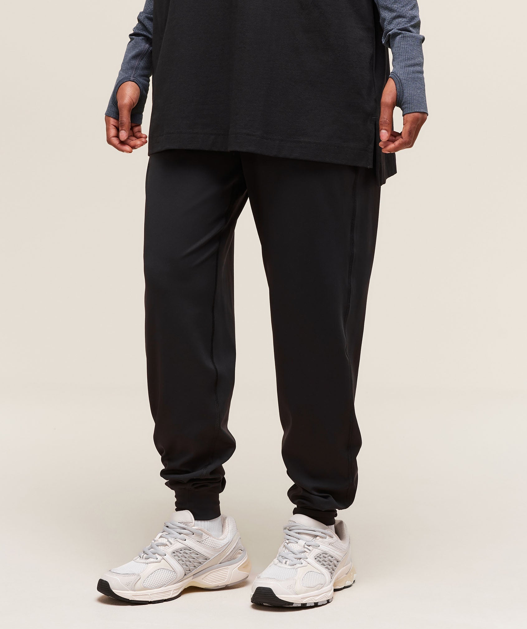 Gymshark Covered Joggers - Black
