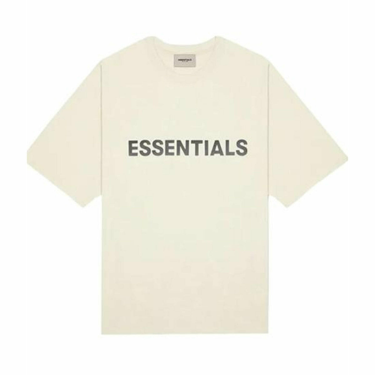 Essentials SS20 Cream Short Sleeve T-shirt