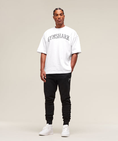 Gymshark Crest Tall Joggers - Black