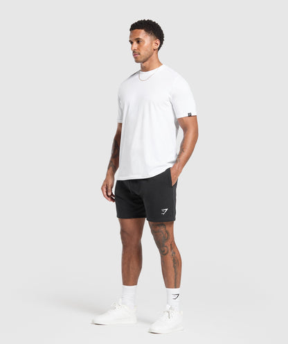 Gymshark Crest 7" Shorts - Black