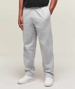 Gymshark Crest Straight Leg Joggers - Light Grey Marl