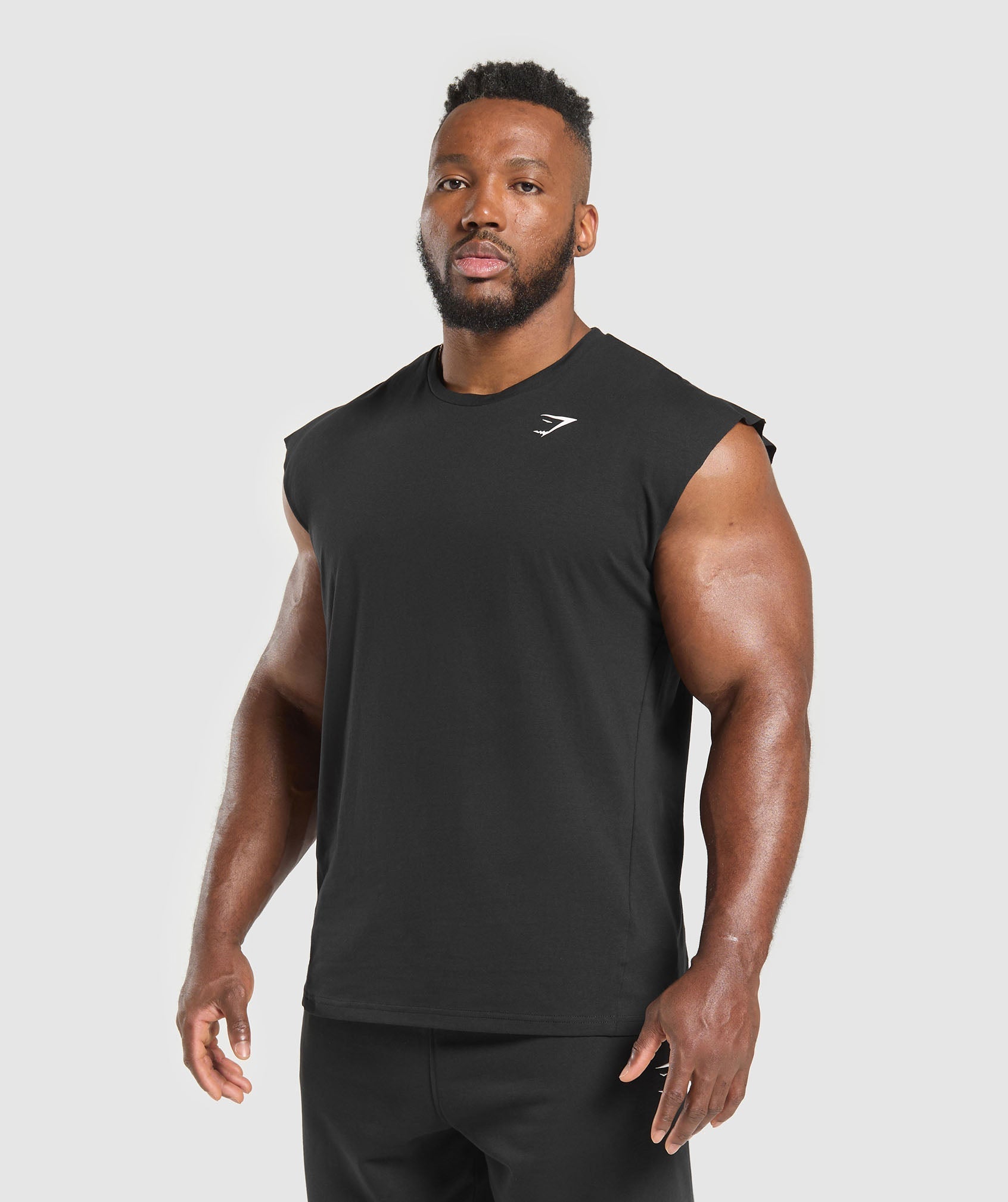 Gymshark Critical Cut Off Tank - Black
