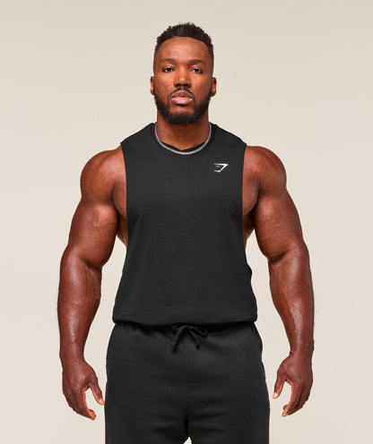 Gymshark Critical Drop Arm Tank - Black