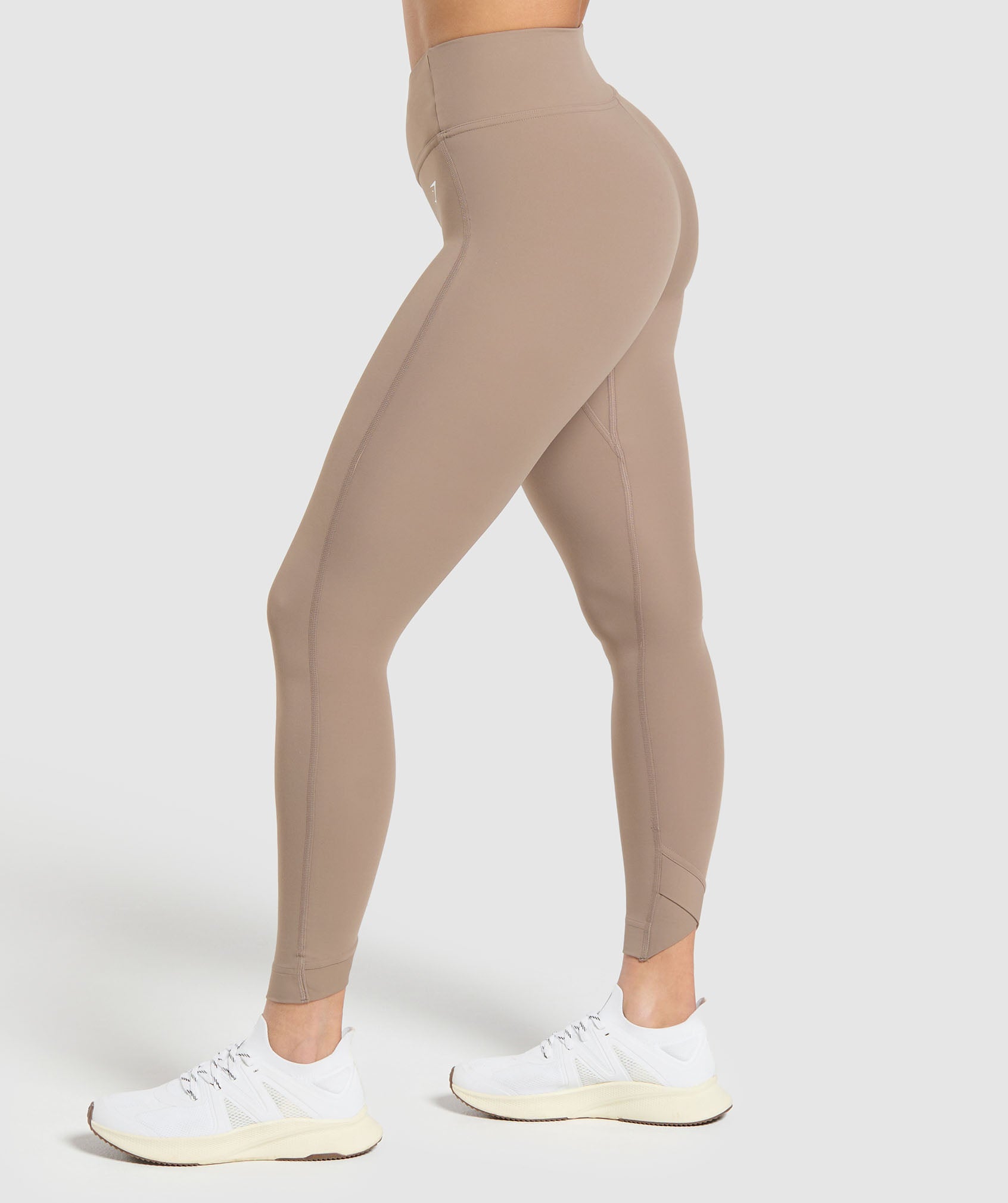 Gymshark Crossover Leggings - Lifestyle Brown