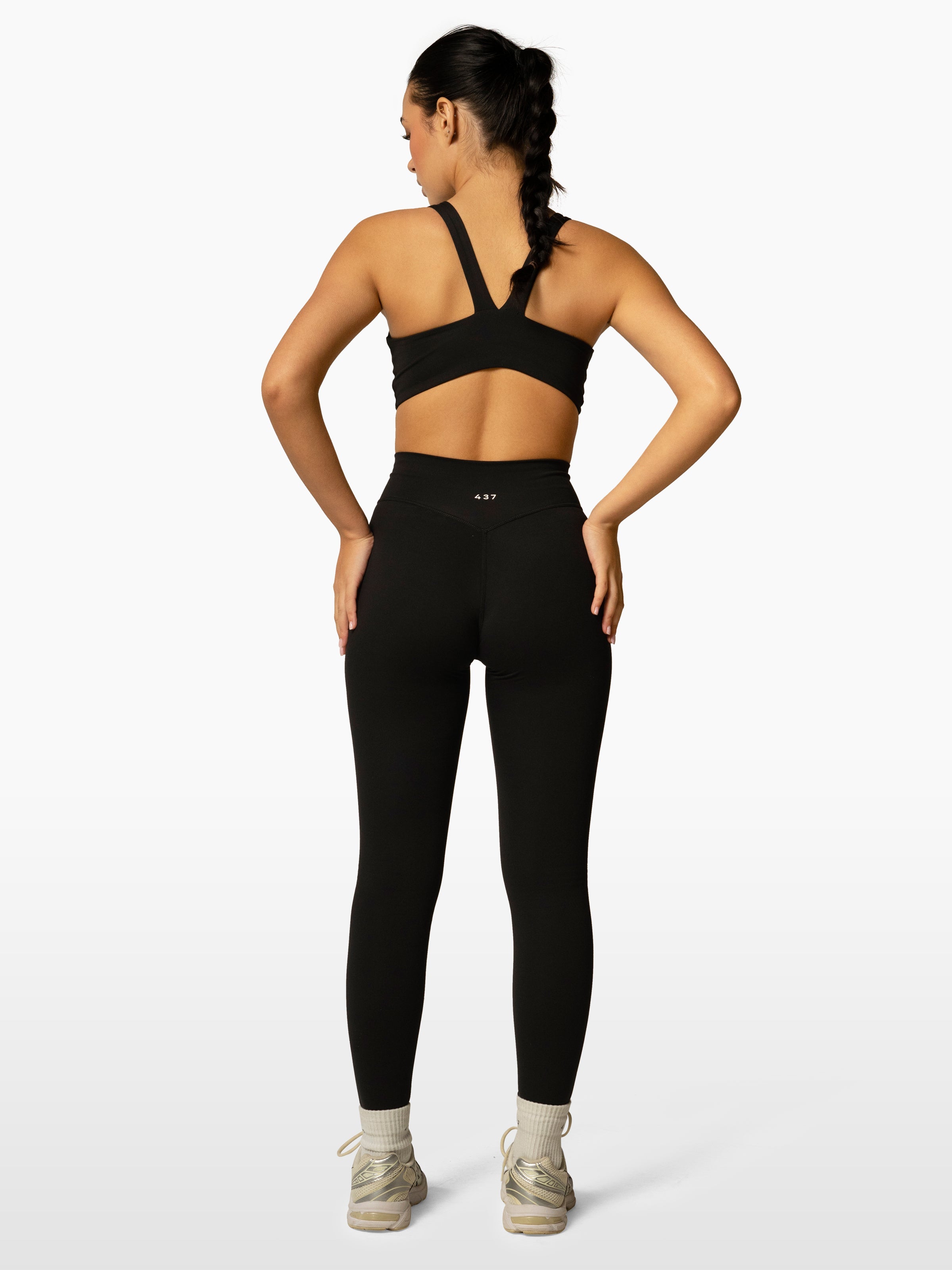 The V Legging / Black