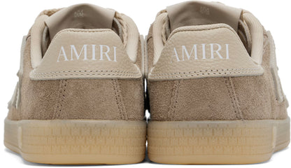 AMIRI Women  Brown Pacific Bones Sneakers