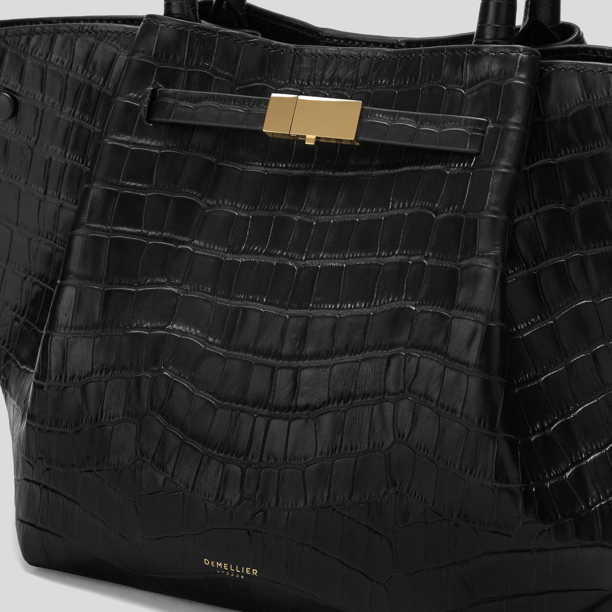 The Midi New York - Black Croc-Effect