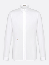 DIOR EMBROIDERED GOLD BEE SHIRT WHITE