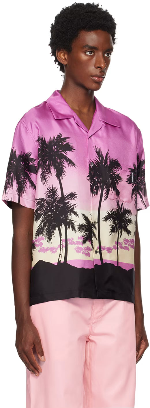 Purple & Black Sunset Shirt