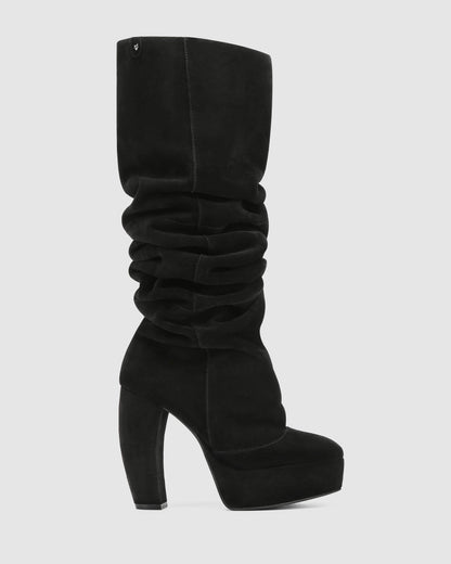 Dallas Black Suede
