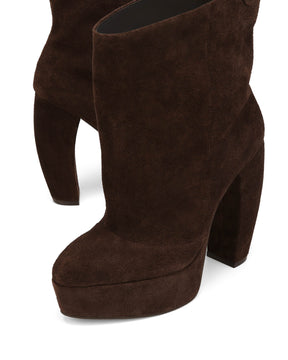Dancer Brown Suede