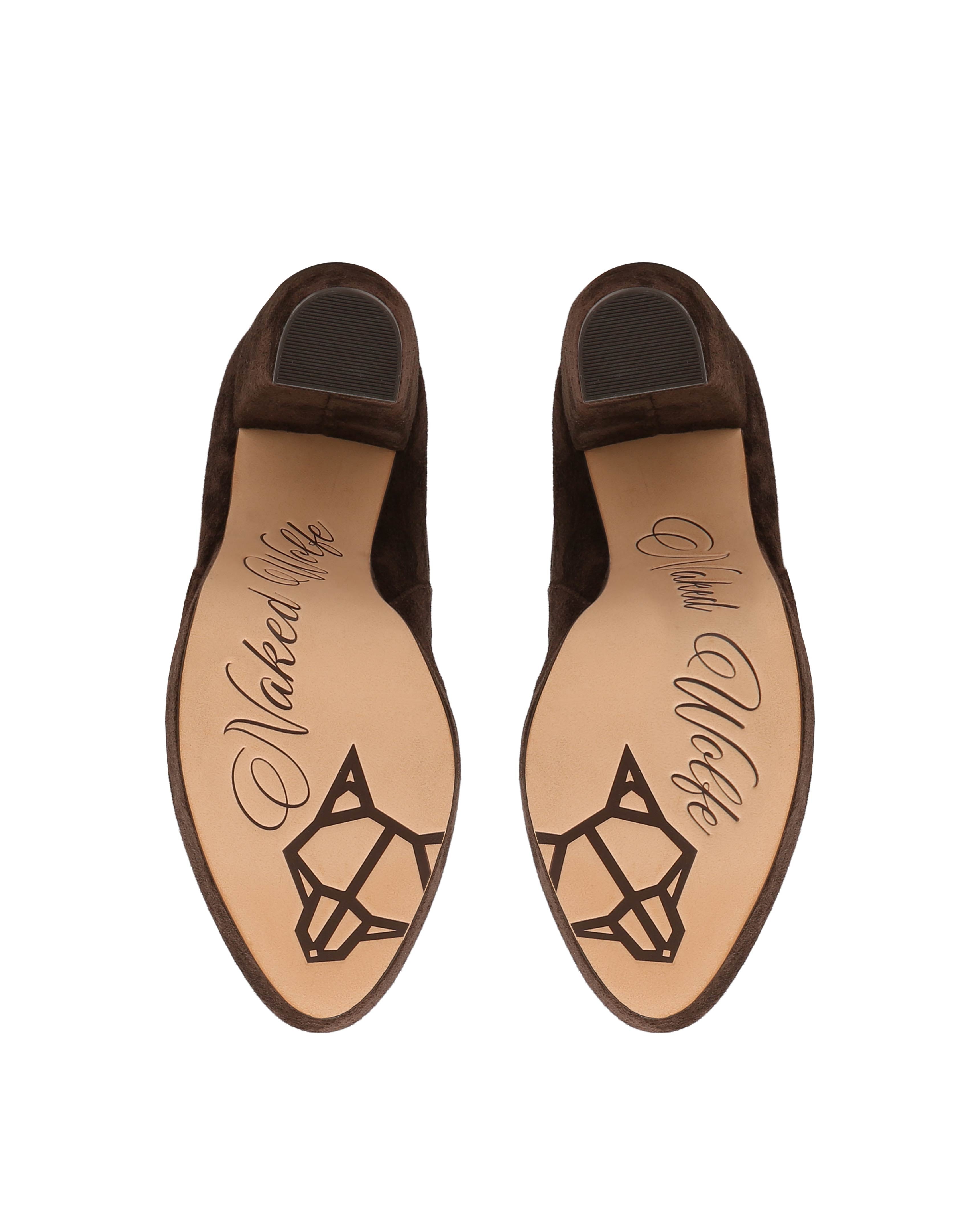 Dancer Brown Suede
